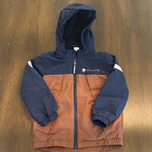 H&M Kids Navy and Brown Jacket
